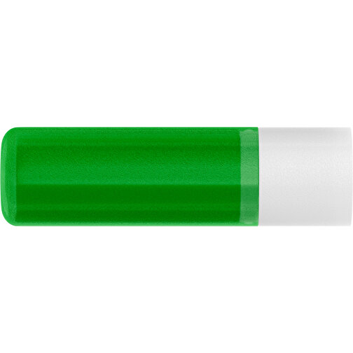 Lippenpflegestift 'Lipcare Original' Mit Gefrosteter Oberfläche , grün / weiß, Kunststoff, 6,90cm (Höhe), Bild 2