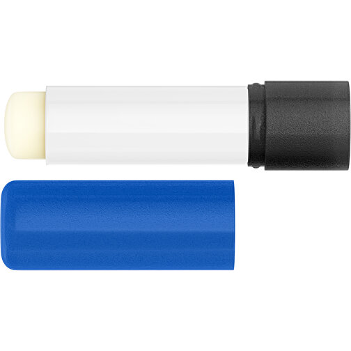 Lippenpflegestift 'Lipcare Original' Mit Gefrosteter Oberfläche , blau / schwarz, Kunststoff, 6,90cm (Höhe), Bild 3