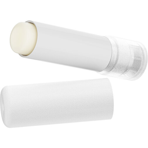 Lippenpflegestift 'Lipcare Original' Mit Gefrosteter Oberfläche , weiß / transparent, Kunststoff, 6,90cm (Höhe), Bild 1