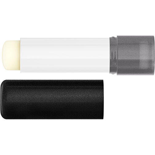 Lippenpflegestift 'Lipcare Original' Mit Gefrosteter Oberfläche , schwarz / grau, Kunststoff, 6,90cm (Höhe), Bild 3