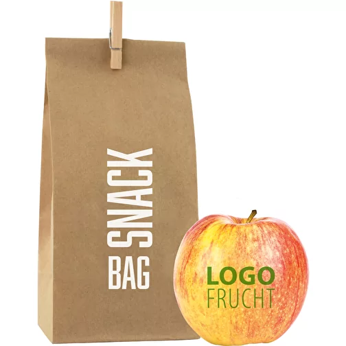 Torba na jablka LogoFruit - Czerwona - Kiwi, Obraz 1