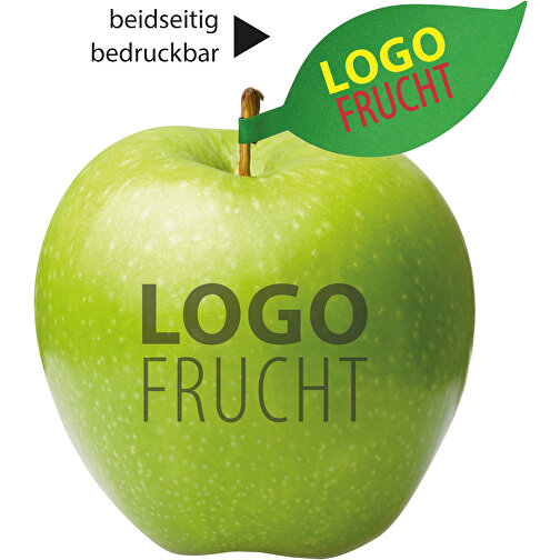 LogoFruit Apple Green - Jezyna + lisc jabloni, Obraz 1