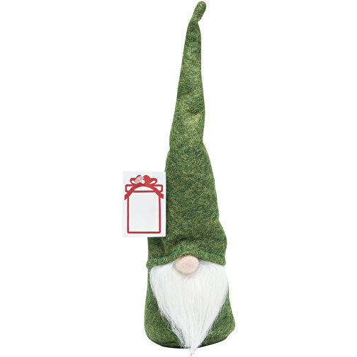 Filz-Weihnachts-Wichtel Mit Zipfelmütze HANS , grün, Polyester / Polypropylen, , Bild 1