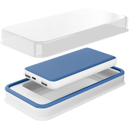 Dual Powerbank CustomColor con caricabatterie wireless incluso, Immagine 2