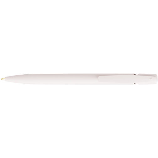 BIC® Media Clic Ecolutions® Kugelschreiber Digital , BiC, weiß recycelt, Nachhaltig, 14,70cm x 1,30cm (Länge x Breite), Bild 3