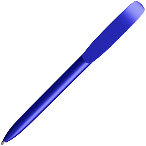 BIC® Super Clip Glacé Siebdruck , BiC, blau glacé, Kunststoff, 14,40cm x 1,20cm (Länge x Breite), Bild 2