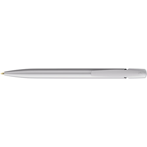 BIC® Media Clic Kugelschreiber Siebdruck , BiC, grau, Kunststoff, 14,70cm x 1,30cm (Länge x Breite), Bild 3