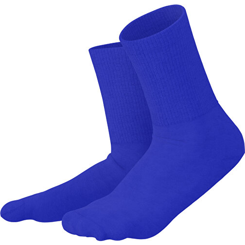 Boris - Die Premium Tennis Socke , blau, 85% Natur Baumwolle, 12% regeniertes umwelftreundliches Polyamid, 3% Elastan, 36,00cm x 0,40cm x 8,00cm (Länge x Höhe x Breite), Bild 1