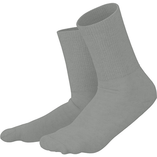 Boris - Die Premium Tennis Socke , grau, 85% Natur Baumwolle, 12% regeniertes umwelftreundliches Polyamid, 3% Elastan, 36,00cm x 0,40cm x 8,00cm (Länge x Höhe x Breite), Bild 1