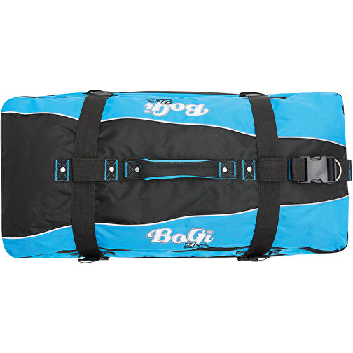 Trolley-Reisetasche BoGi XL , blau, schwarz, 600D Polyester / Rib Stop, 82,00cm x 35,00cm x 39,00cm (Länge x Höhe x Breite), Bild 5