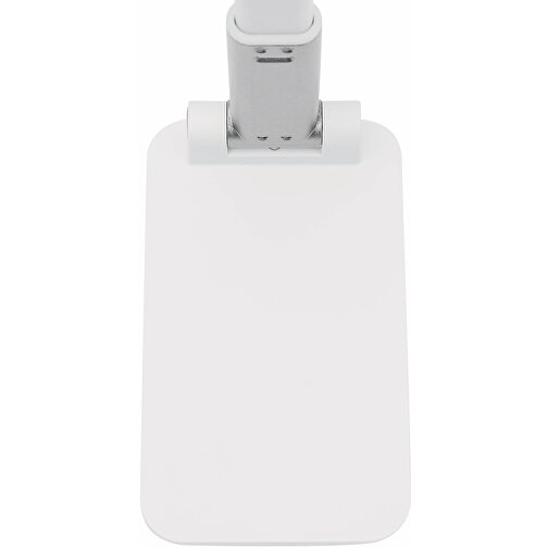 Faltbarer Telefonhalter DESK KING , weiß, ABS / EVA / Silikon, 11,00cm x 2,60cm x 6,60cm (Länge x Höhe x Breite), Bild 6