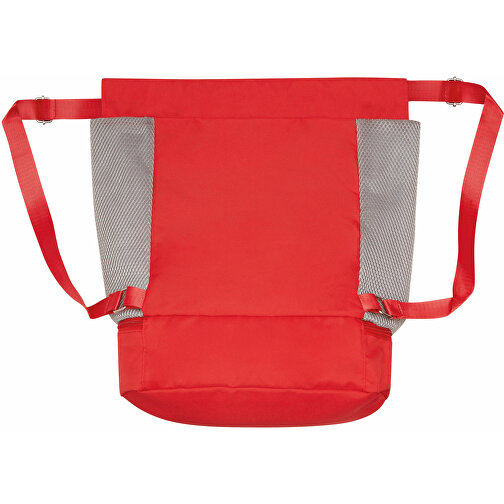 Rucksack TRIP , rot, 300D Polyester / PU, 30,00cm x 40,00cm x 15,00cm (Länge x Höhe x Breite), Bild 8