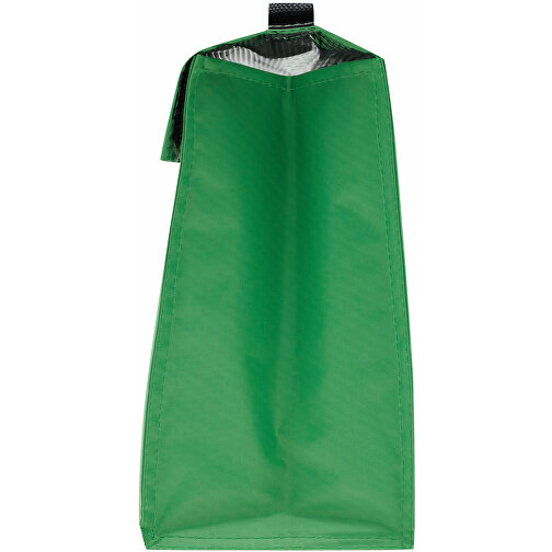 Kühltasche KODIAK , hellgrün, 420D Polyester / PVC, 20,50cm x 25,00cm x 14,00cm (Länge x Höhe x Breite), Bild 3