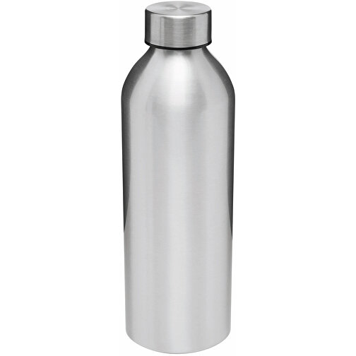 Aluminium-Trinkflasche JUMBO TRANSIT , silber, Aluminium / Edelstahl / PP / Silikon, 22,50cm (Länge), Bild 1