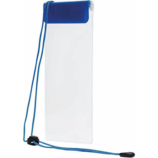Telefon-Tasche SMART SPLASH XL , blau, PVC, frei von Phthalaten, 24,00cm x 9,50cm (Länge x Breite), Bild 1