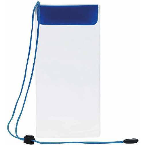 Telefon-Tasche SMART SPLASH XL , blau, PVC, frei von Phthalaten, 24,00cm x 9,50cm (Länge x Breite), Bild 2