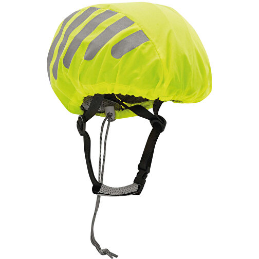 Fahrradhelm Regenschutz BIKE PROTECT , gelb, 210D Polyester / PU, , Bild 1
