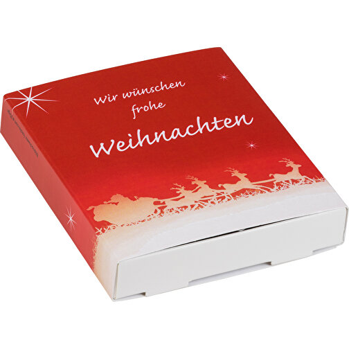 Backförmchen Premium-Box- Herz + Knochen , Papier, Edelstahl, 8,10cm x 1,50cm x 9,20cm (Länge x Höhe x Breite), Bild 2