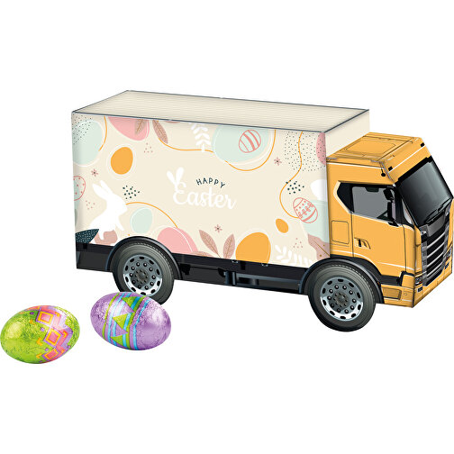 Camión de Pascua de regalo funda completa de cartón, Imagen 1