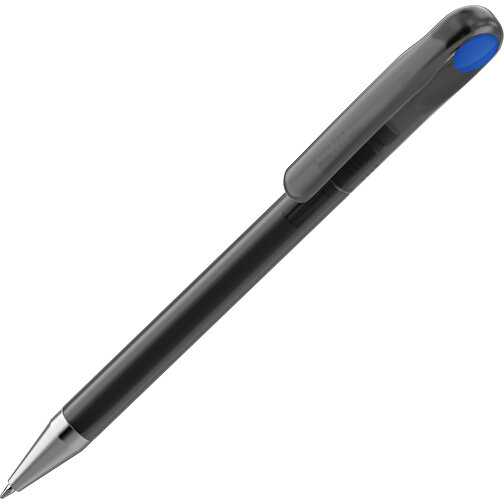 Prodir DS1 TFS Twist Kugelschreiber , Prodir, schwarz gefrostet / blau, Kunststoff/Metall, 14,10cm x 1,40cm (Länge x Breite), Bild 1