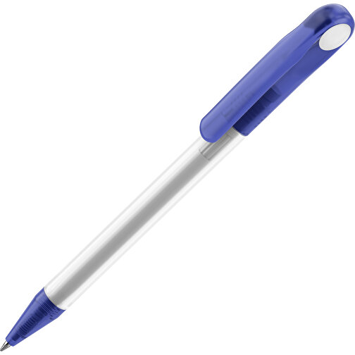 Prodir DS1 TFF Twist Kugelschreiber , Prodir, klar / blau, Kunststoff, 14,10cm x 1,40cm (Länge x Breite), Bild 1