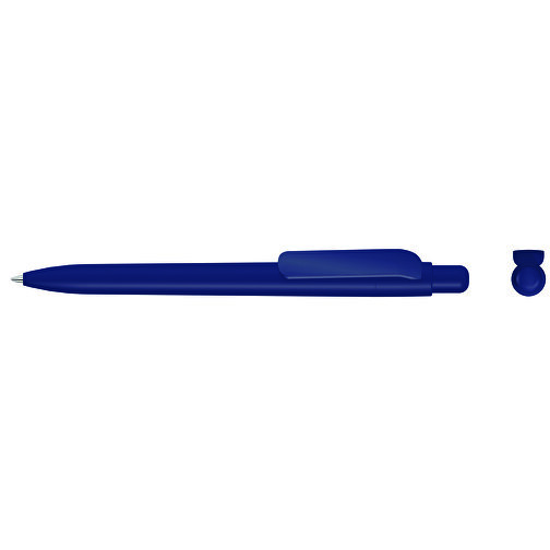RECYCLED PET PEN FUTURE F , uma, dunkelblau, Naturmaterialien, 14,10cm (Länge), Bild 3