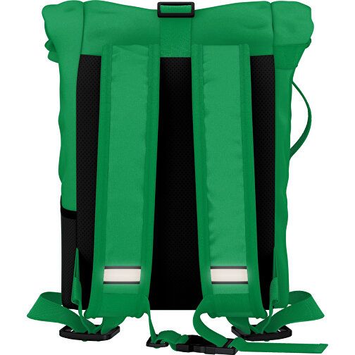 Rolltop Rucksack Comfort , tannengrün, Sublimation-fabric 200g - Polyester (PU), 29,50cm x 13,00cm x 33,00cm (Länge x Höhe x Breite), Bild 2