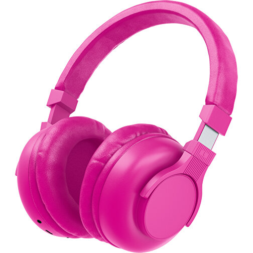 Bluetooth-ANC-Kopfhörer SilentHarmony Inkl. Individualisierung , pink, Kunststoff, 20,00cm x 10,00cm x 17,00cm (Länge x Höhe x Breite), Bild 1