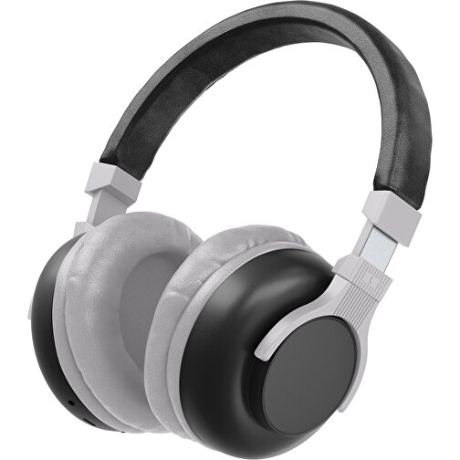 Bluetooth-ANC-Kopfhörer SilentHarmony Inkl. Individualisierung , schwarz / hellgrau, Kunststoff, 20,00cm x 10,00cm x 17,00cm (Länge x Höhe x Breite), Bild 1