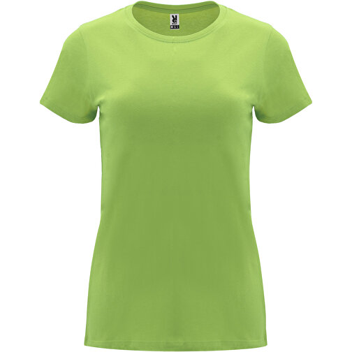 Capri T-Shirt Für Damen , oasis green, Single jersey Strick 100% Baumwolle, 170 g/m2, 3XL, , Bild 1