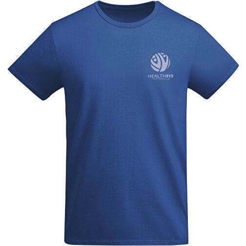 Breda T-Shirt Für Herren , royal, Single jersey Strick 100% Bio Baumwolle, 175 g/m2, M, , Bild 2
