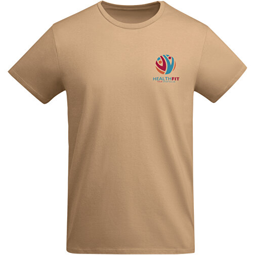 Breda T-Shirt Für Herren , greek orange, Single jersey Strick 100% Bio Baumwolle, 175 g/m2, S, , Bild 2