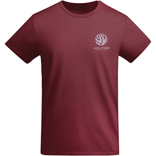 Breda T-Shirt Für Herren , garnet, Single jersey Strick 100% Bio Baumwolle, 175 g/m2, S, , Bild 2