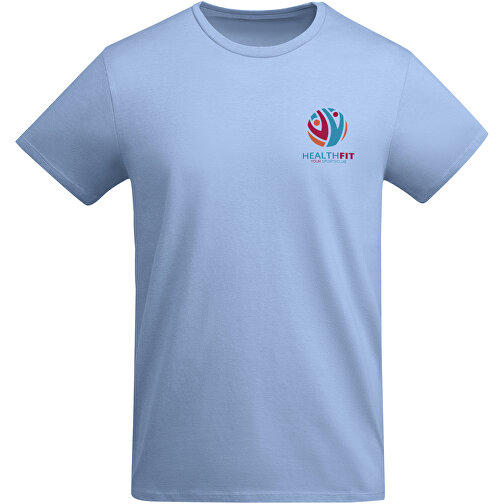 Breda T-Shirt Für Herren , himmelblau, Single jersey Strick 100% Bio Baumwolle, 175 g/m2, 3XL, , Bild 2