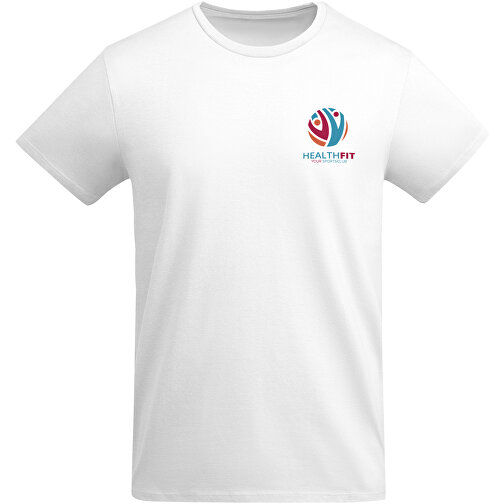 Breda T-Shirt Für Herren , weiss, Single jersey Strick 100% Bio Baumwolle, 175 g/m2, XL, , Bild 2