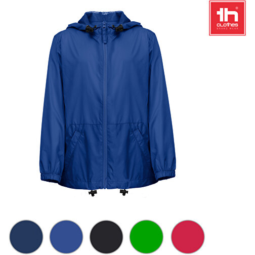 THC DUBLINERS KIDS. Windjacke (Unisex) , limette, Recyceltes Nylon, 6, , Bild 5