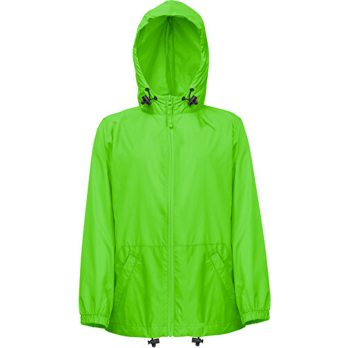 THC DUBLINERS KIDS. Windjacke (Unisex) , limette, Recyceltes Nylon, 4, , Bild 4