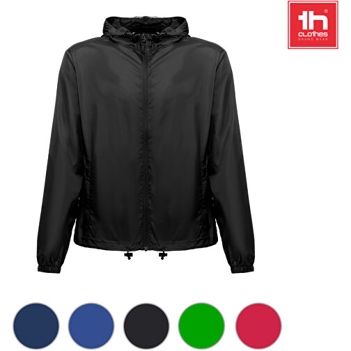 THC DUBLINERS. Windjacke (Unisex) , königsblau, Recyceltes Nylon, M, , Bild 5