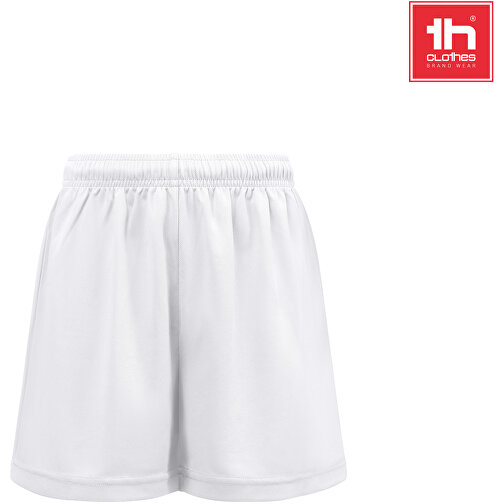 THC MATCH WH. Sport-Shorts Für Erwachsene , weiss, Recyceltes Polyester, XL, , Bild 4