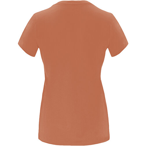 Capri T-Shirt Für Damen , greek orange, Single jersey Strick 100% Baumwolle, 170 g/m2, L, , Bild 3