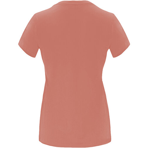 Capri T-Shirt Für Damen , clay orange, Single jersey Strick 100% Baumwolle, 170 g/m2, L, , Bild 3