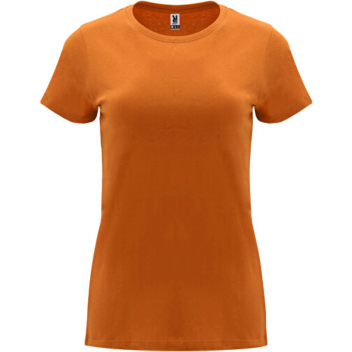 Capri T-Shirt Für Damen , orange, Single jersey Strick 100% Baumwolle, 170 g/m2, 2XL, , Bild 1