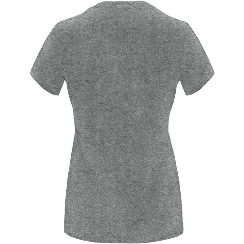 Capri T-Shirt Für Damen , marl grey, Single jersey Strick 85% Baumwolle, 15% Viskose, 170 g/m2, L, , Bild 3