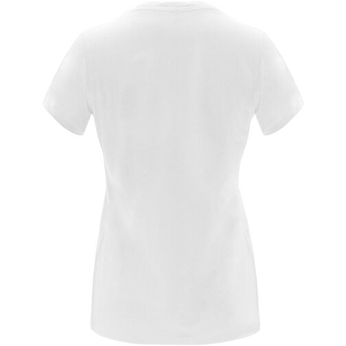 Capri T-Shirt Für Damen , weiss, Single jersey Strick 100% Baumwolle, 170 g/m2, 2XL, , Bild 3