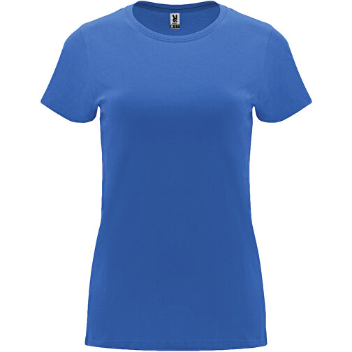 Capri T-Shirt Für Damen , riviera blue, Single jersey Strick 100% Baumwolle, 170 g/m2, M, , Bild 1