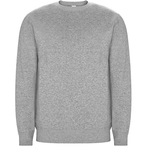 Batian Sweatshirt Mit Rundhalsausschnitt Unisex , marl grey, Strick 60% Bio Baumwolle, 31% Recyceltes Polyester, 9% Viskose, 300 g/m2, XL, , Bild 1