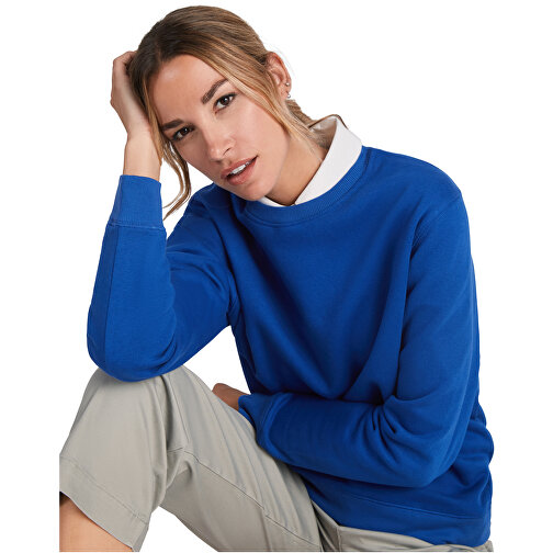Batian Sweatshirt Mit Rundhalsausschnitt Unisex , navy blue, Strick 60% Bio Baumwolle, 40% Recyceltes Polyester, 300 g/m2, 3XL, , Bild 4