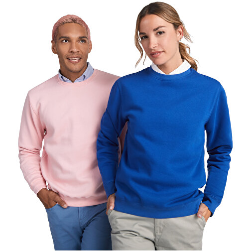 Batian Sweatshirt Mit Rundhalsausschnitt Unisex , navy blue, Strick 60% Bio Baumwolle, 40% Recyceltes Polyester, 300 g/m2, L, , Bild 5