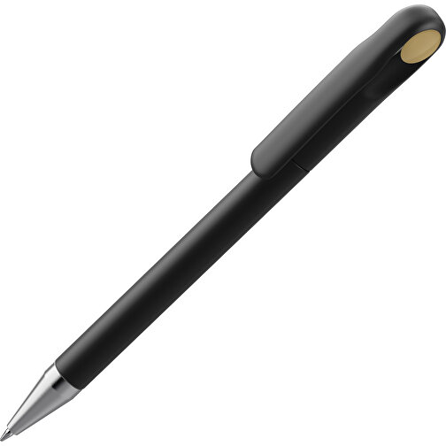 Prodir DS1 TMS Twist Kugelschreiber , Prodir, schwarz / gold, Kunststoff / Metall, 14,10cm x 1,40cm (Länge x Breite), Bild 1