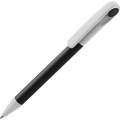 Prodir DS1 TMM Twist Kugelschreiber , Prodir, schwarz / hellgrau, Kunststoff, 14,10cm x 1,40cm (Länge x Breite), Bild 1